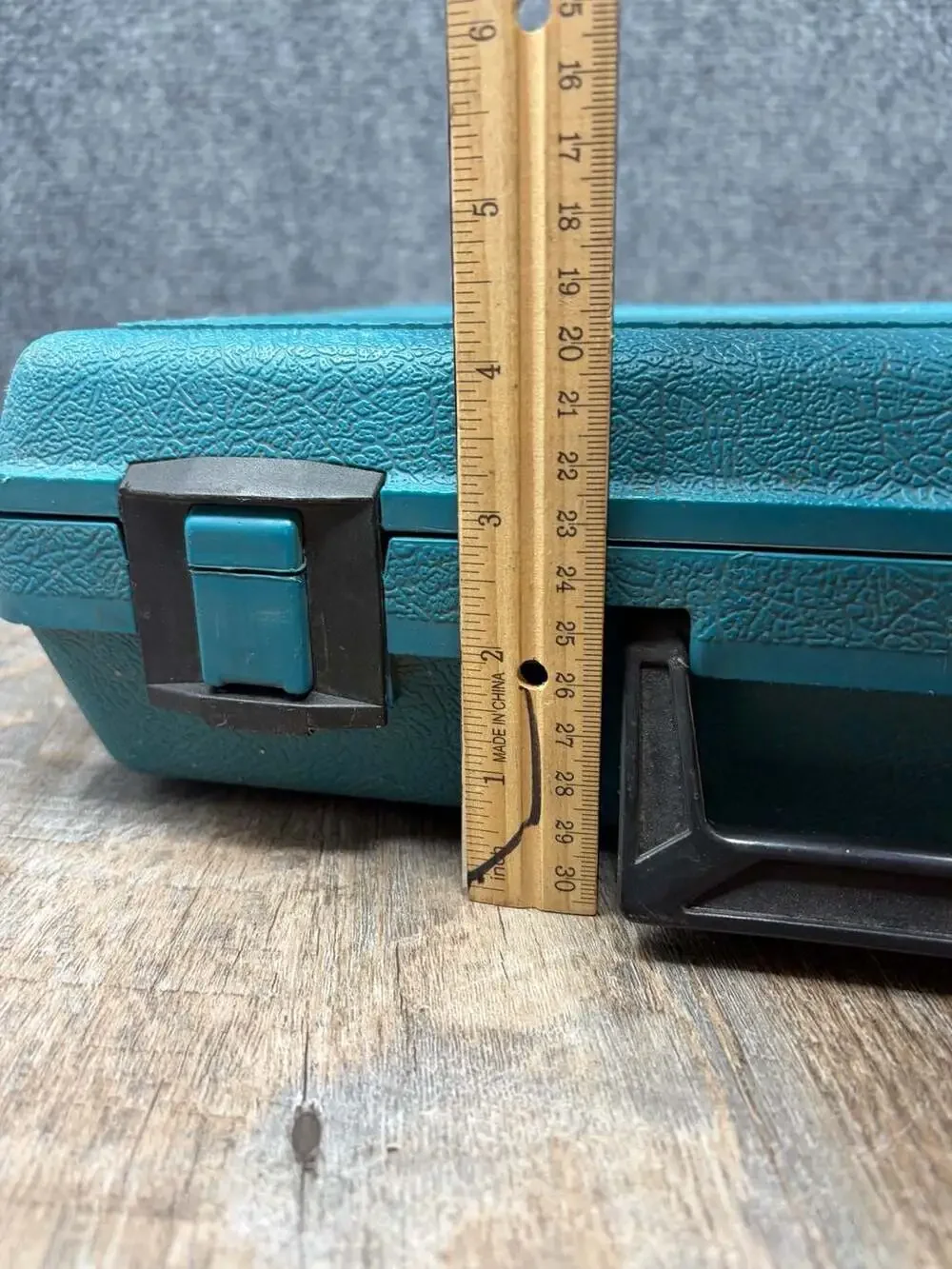 Makita Blue Hard Plastic drill  Tool Box Carrying Case Storage Box (Empty)